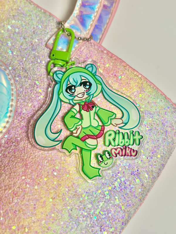 Ribbit Miku Acrylic Keychain! 10% OFF