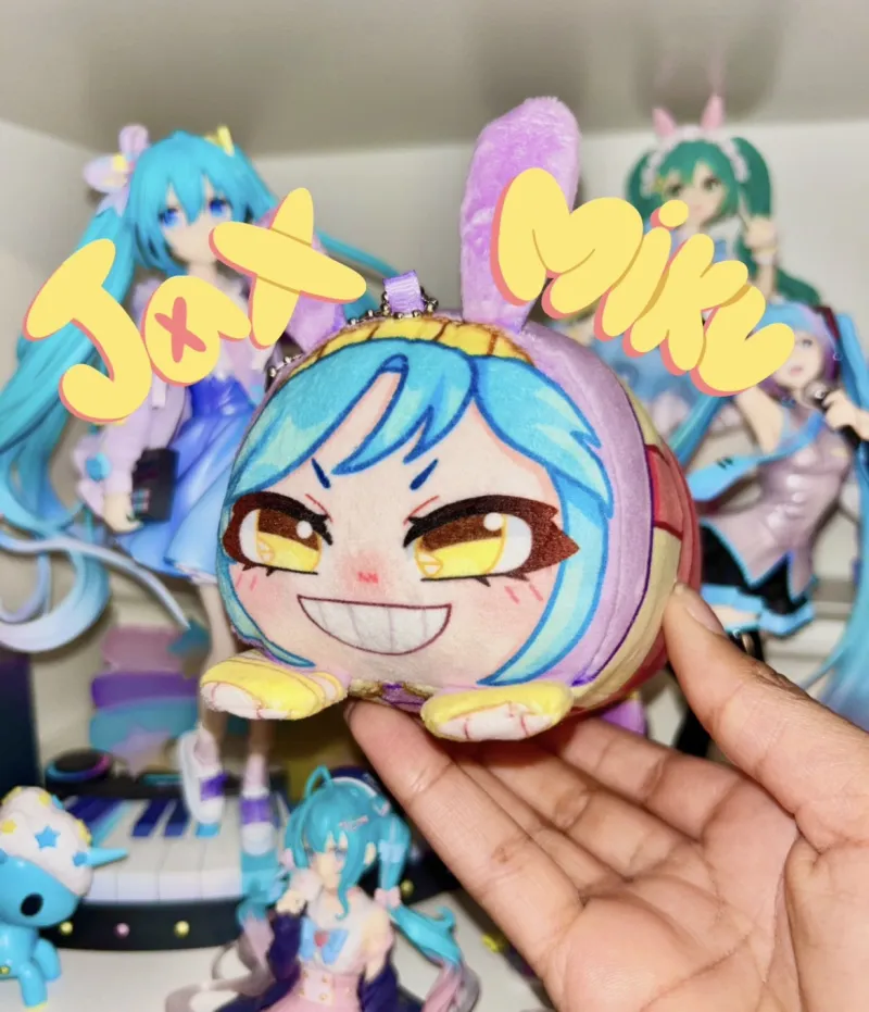 Mochikororin Plush Jax Miku Keychain!!! by That One Person - ACGGOODS