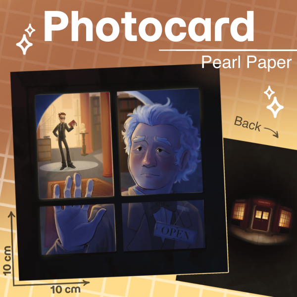 Bookshop Pearl Paper Photocards