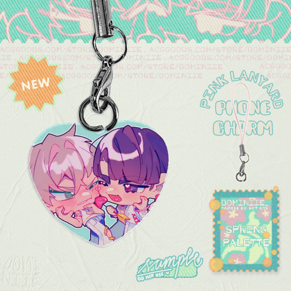 IvanTill Valentine's Day 𖹭 Phone Charm