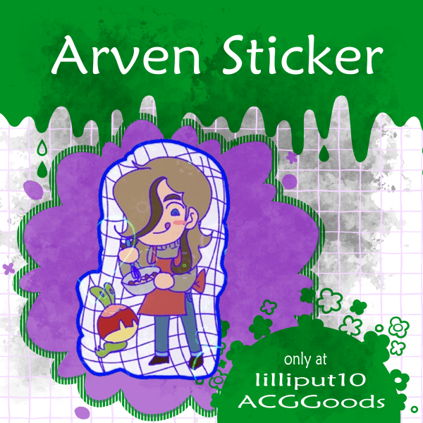 Arven Pokemon Sticker