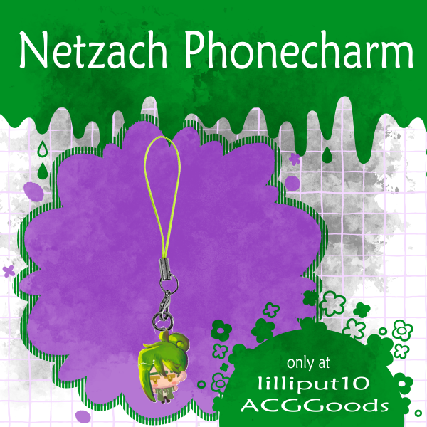 Gummy Netzach Phonecharm