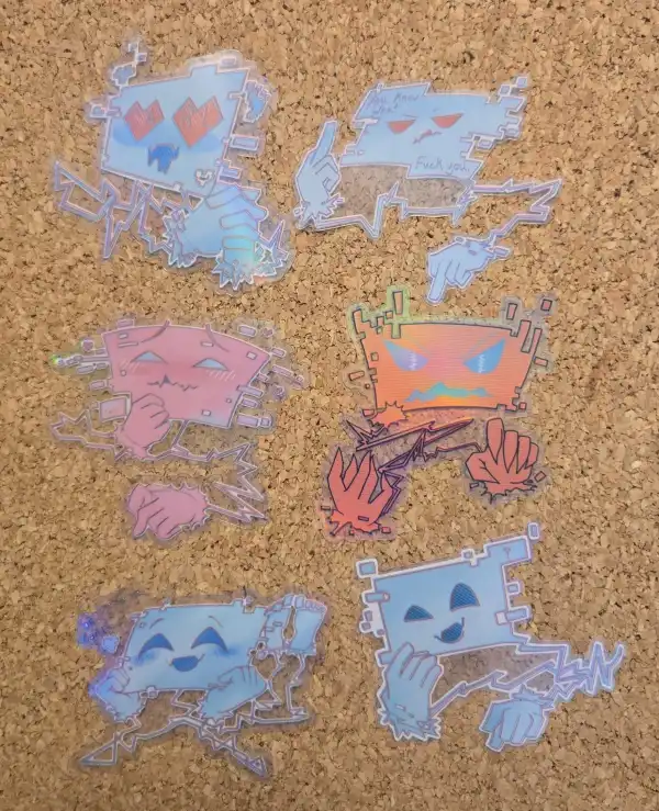 System AI Sticker Set A