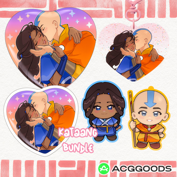 Legend of Aang: The Last Airbender Katara x Aang (Kataang) BUNDLE