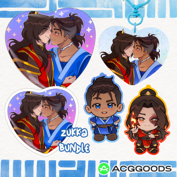 Legend of Aang: The Last Airbender Zuko x Sokka (Zukka) BUNDLE