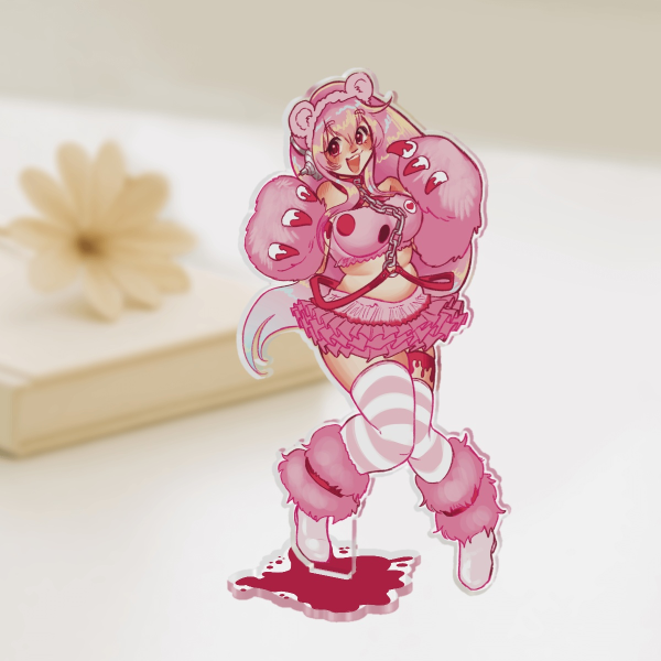 Super Sonico Gloomy Bear Ver Standee