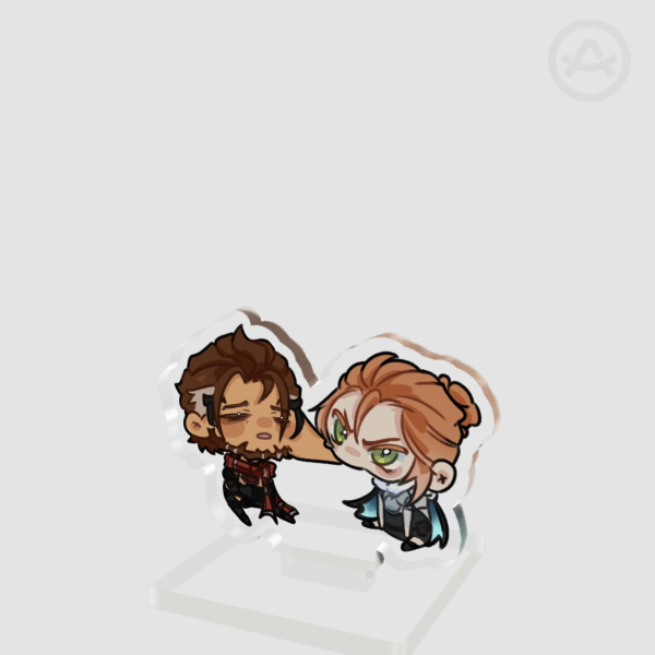 Emre and Freja 'CHOMP!' Small Acrylic Standee - Overwatch