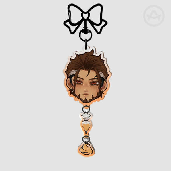 Emre Dessert Connection Acrylic Keychain - Overwatch