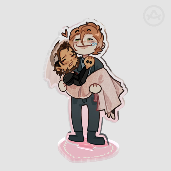 Freja and Emre Wedding Acrylic Standee - Overwatch