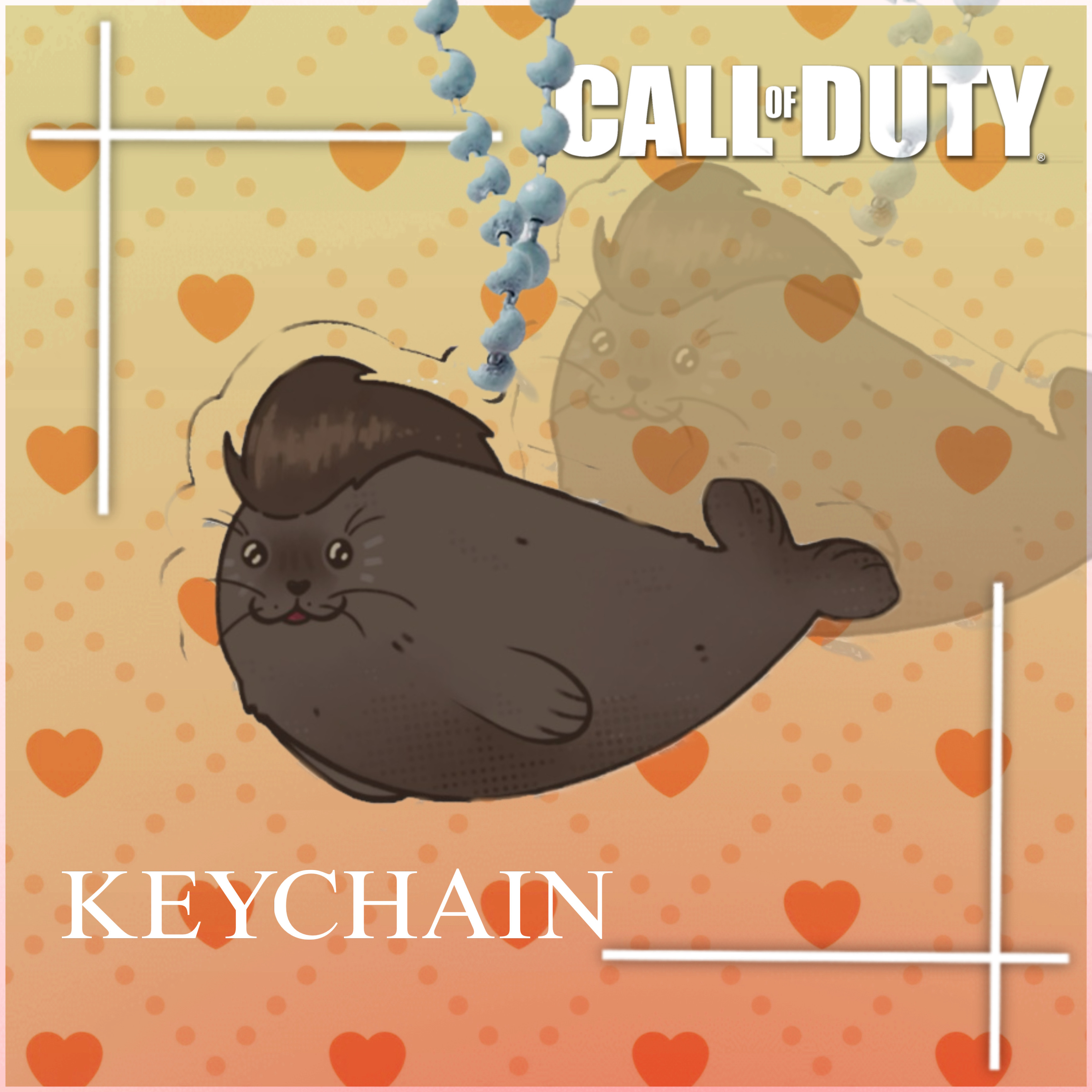 Seal Soap Mactavish ripple keychain