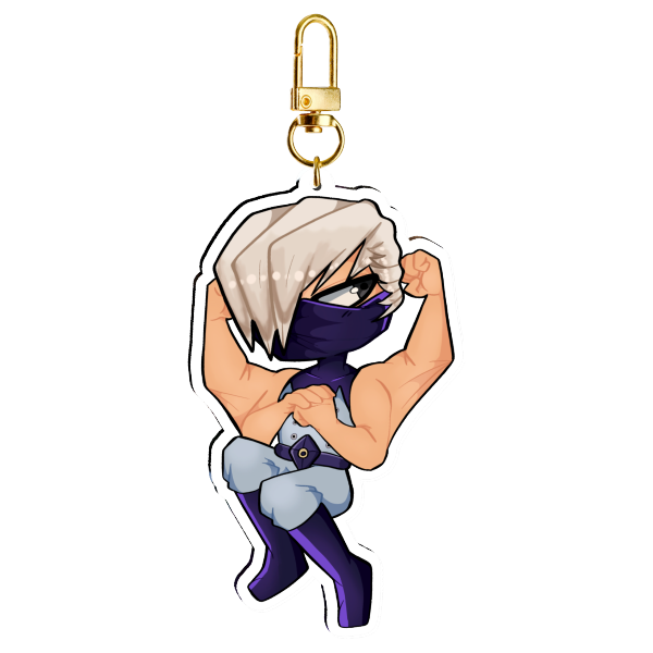 Mezou Shouji My Hero Academia Clear Acrylic Keychains