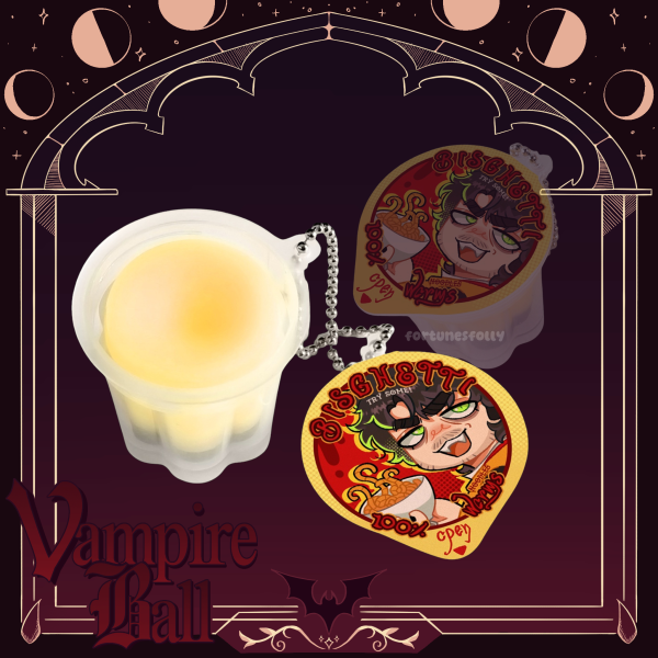 Deacon's Bisghetti - Squishy Pudding Keychain
