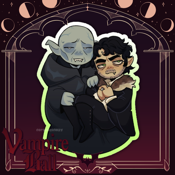 Petyr and Deacon - Sticker