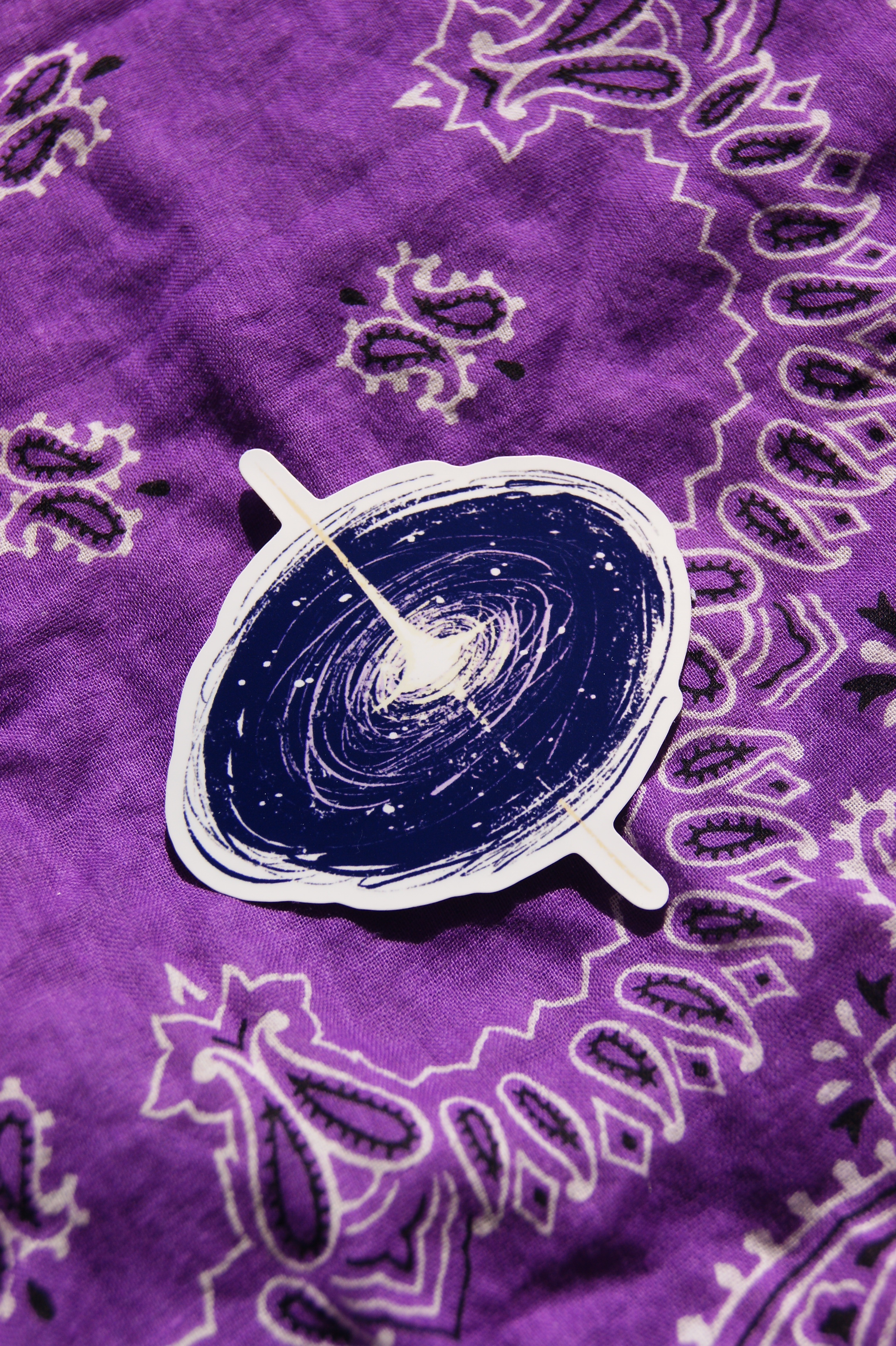 Black Hole - Glossy Sticker