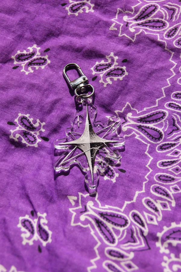 Grey "Little Star" - Keychain