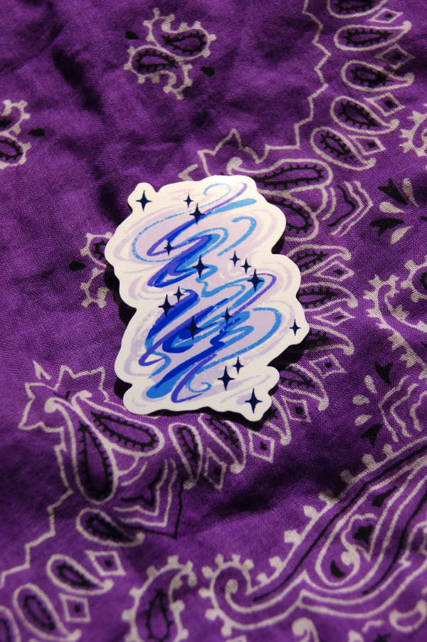 Star Way - Glossy Sticker