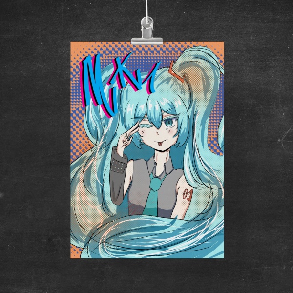 Hatsune Miku Poster