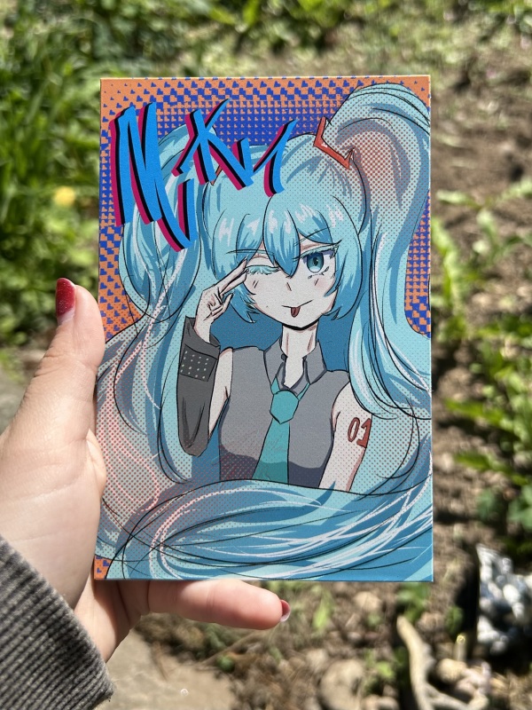 Miku Holographic Photocard