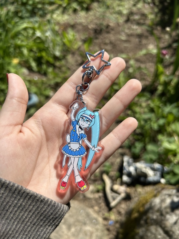 Miku Acrylic Keychain