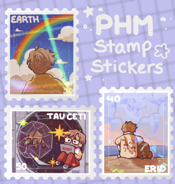 PHM Interstellar Stamp Set