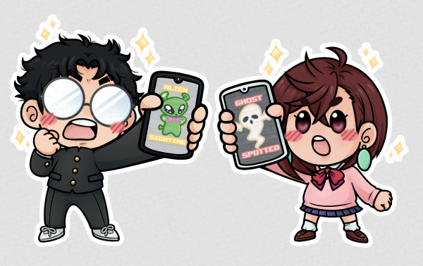 Dandadan Duo Sticker Set