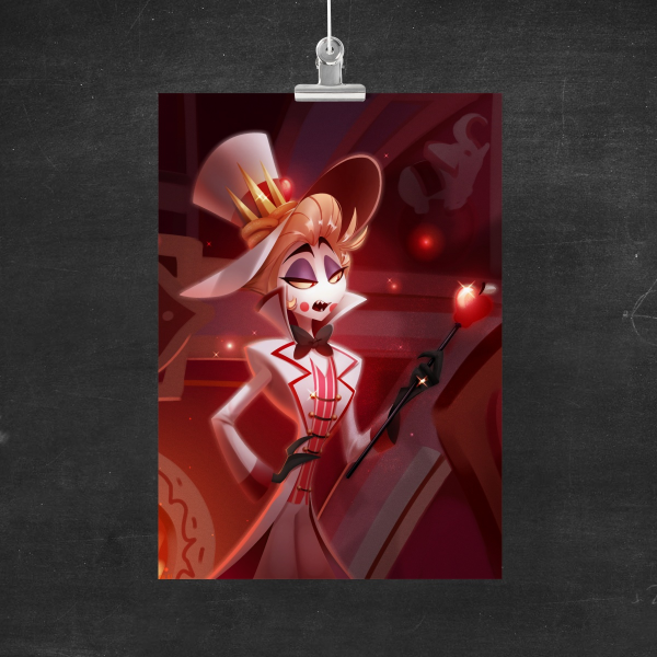 "Is that Lucifer?!" art poster