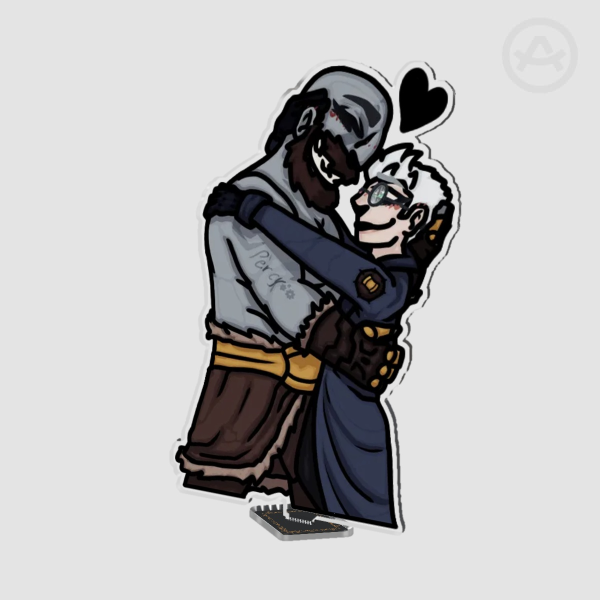 percigrog acrylic standee
