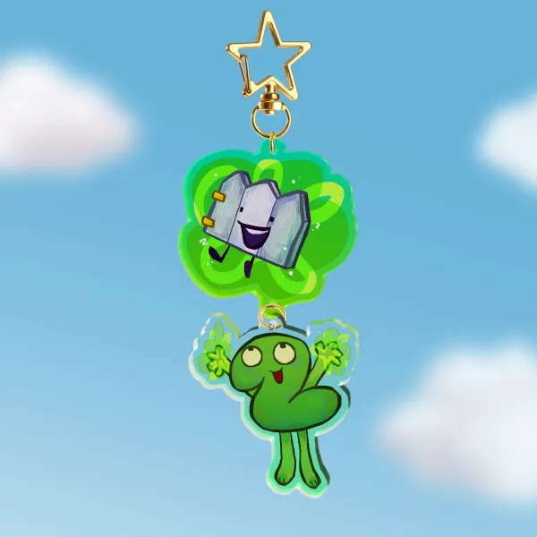 Two Gaty Connected Keychain