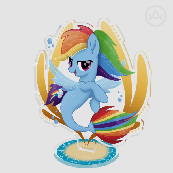 Rainbow Dash Mermay Standee