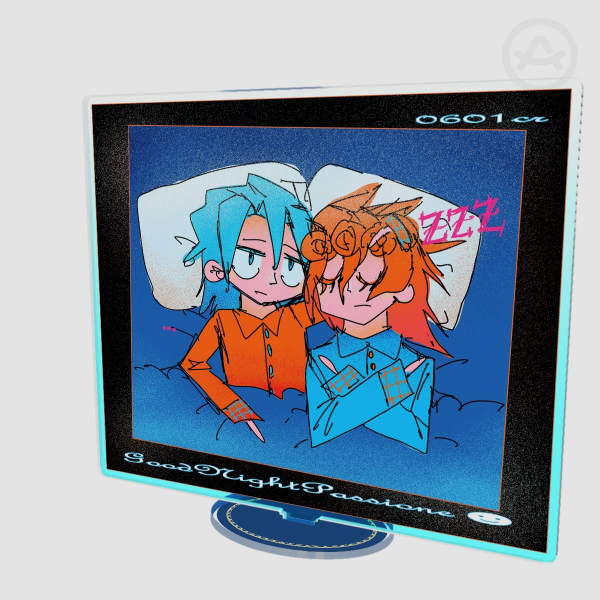"Goodnigth Passione" Clear Acrylic Standees