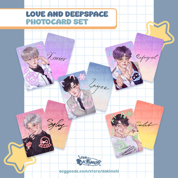 Love and Deepspace ✦ Photocard Set