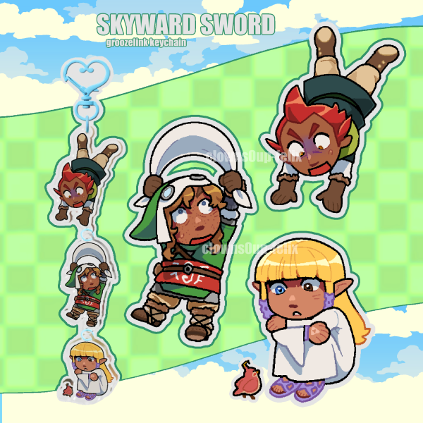 🌥️ SKSW Groozelink Keychain