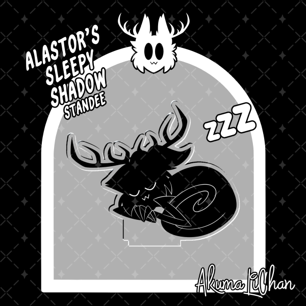 Alastor’s Sleepy Shadow Standee
