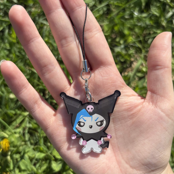 Kurominx full bleed phone charm