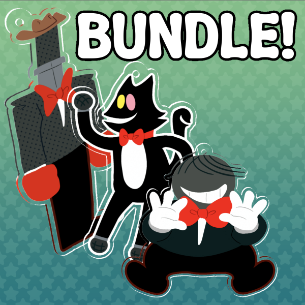 Mike Trio Keychain Bundle