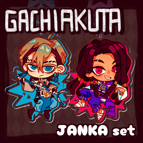 Gachiakuta JANKA Keychain Set