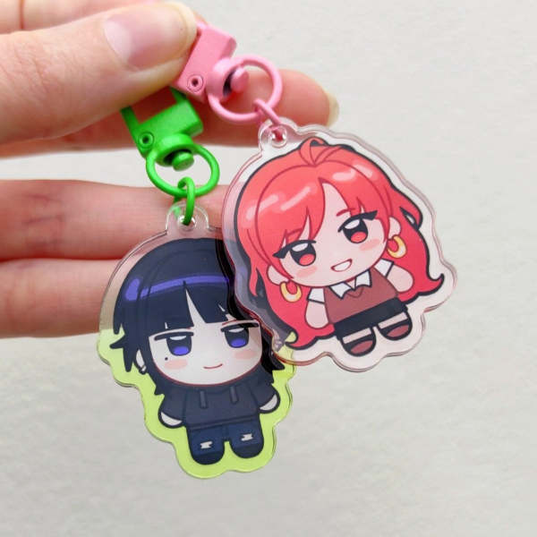“The Guy She Was Interested in Wasn't a Guy at All“ Mitsuaya Acrylic Keychain BUNDLE