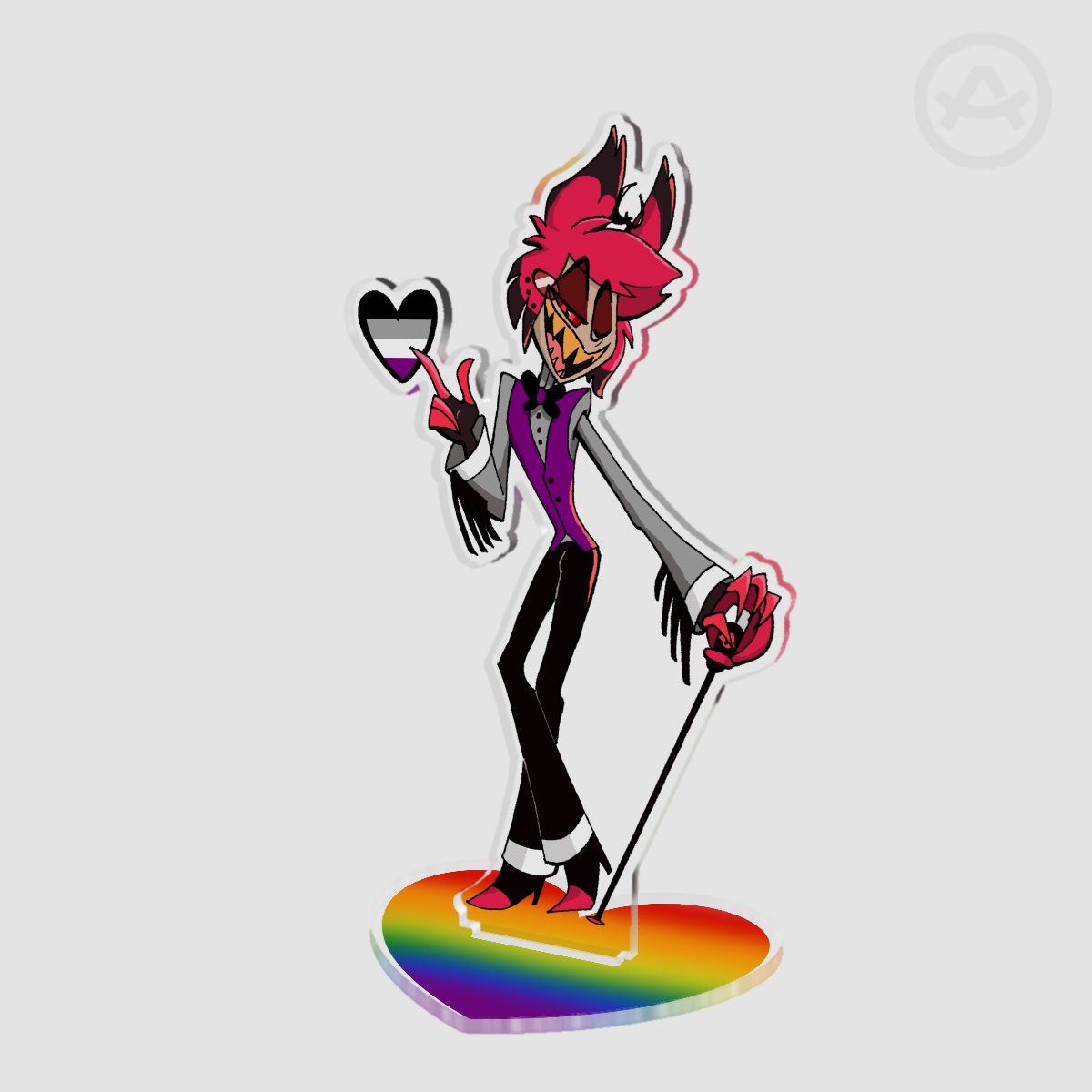 Hellaverse Pride Month Acrylic Standees