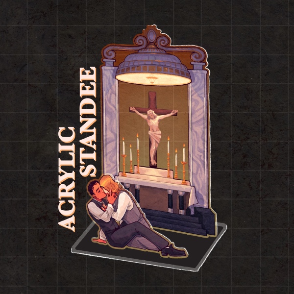 IWTV - Loustat Church Scene Acrylic Standee