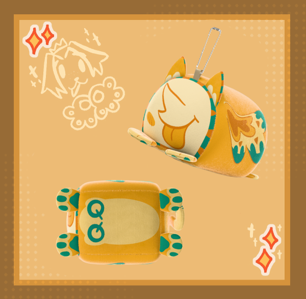 Sphinx Tenna Mochikororin Plush Keychain