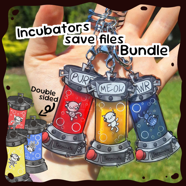 Mewgenics Incubators save files Bundle