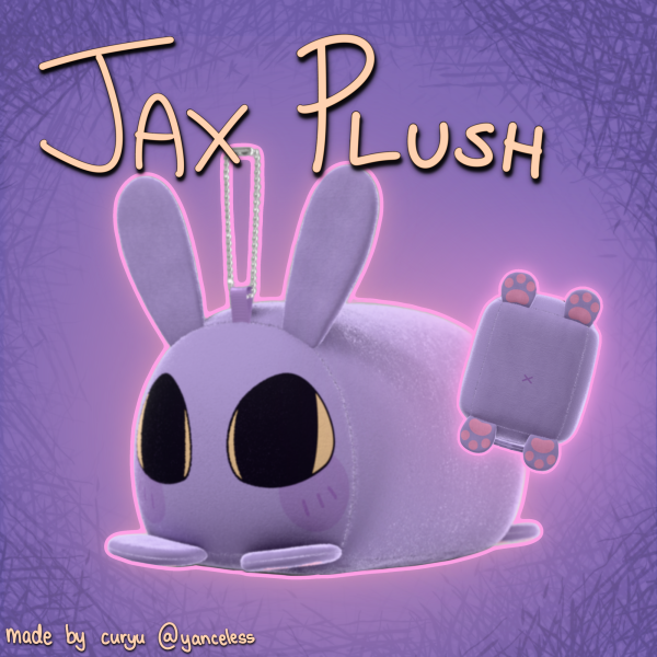 Jax Stare Mochikororin Plush Keychains 9cm
