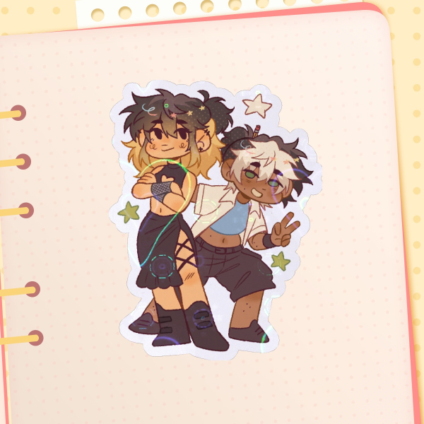 Harper and Xen stickers