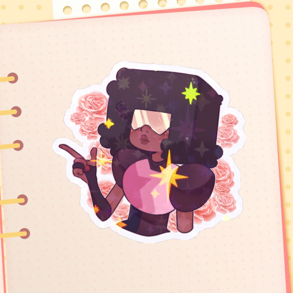 Garnet sticker