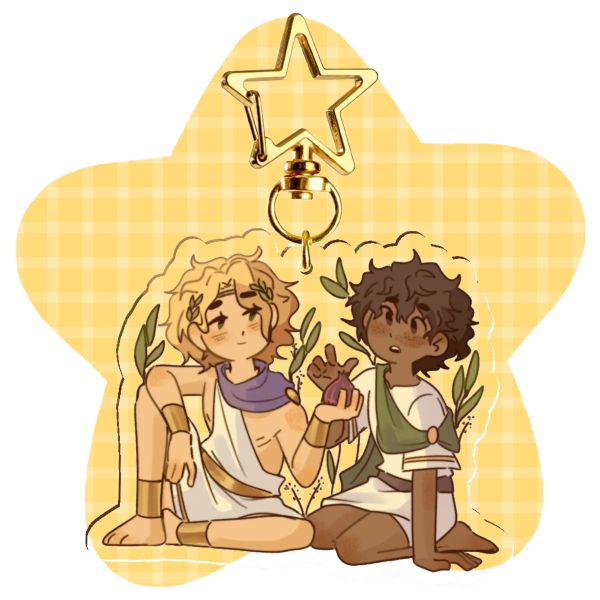 Patrochilles keychain