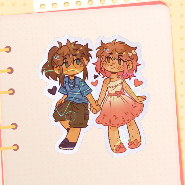 Sofia and Ellen stickers