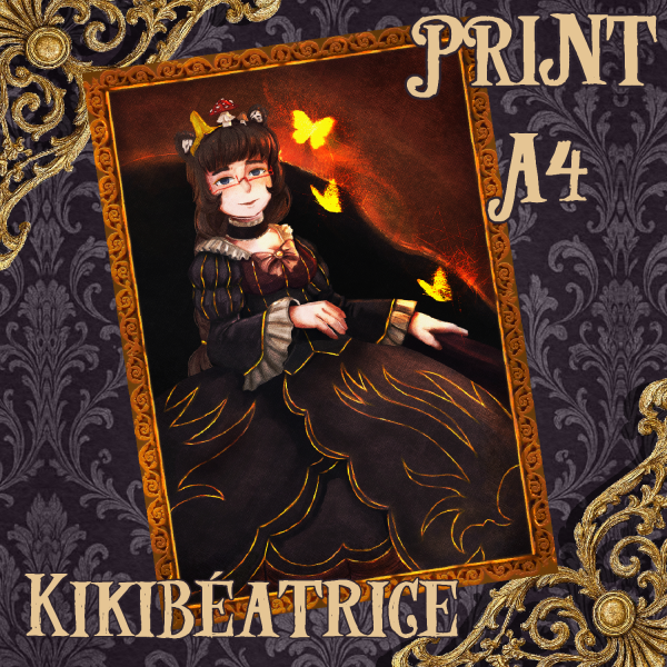 Print of "Kiki Béatrice" | A4