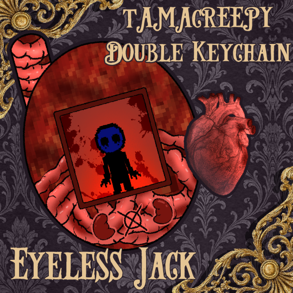 Eyeless Jack | TamaCreepy Keychain