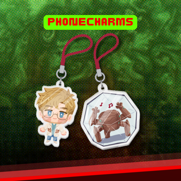 Grace and Rocky Phonecharm Set