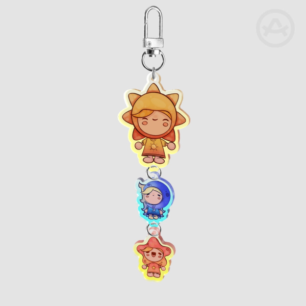 The Solar Goobers Keychain